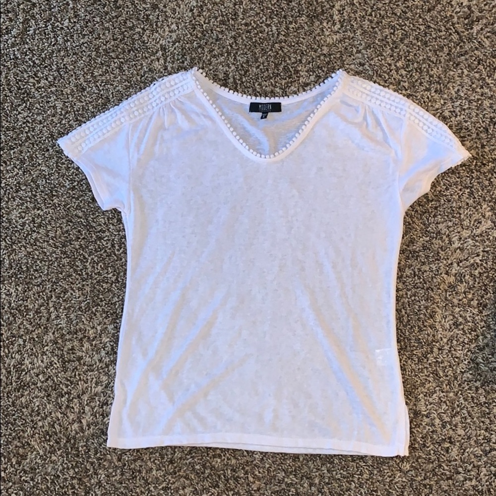 White see through t-shirt